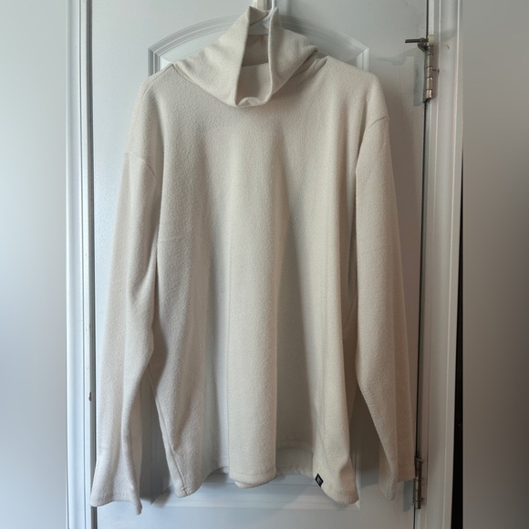 Cream Turtleneck Sweater - Houston white (target) - Picture 1 of 2